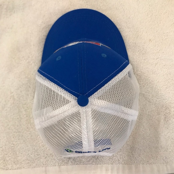 Idegy's Texas Rangers 50th Anniversary Adjustable Blue & White Baseball Cap - Picture 8 of 14